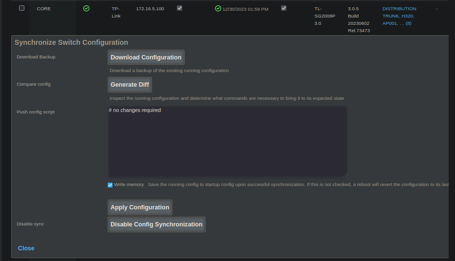 tplink core infdev